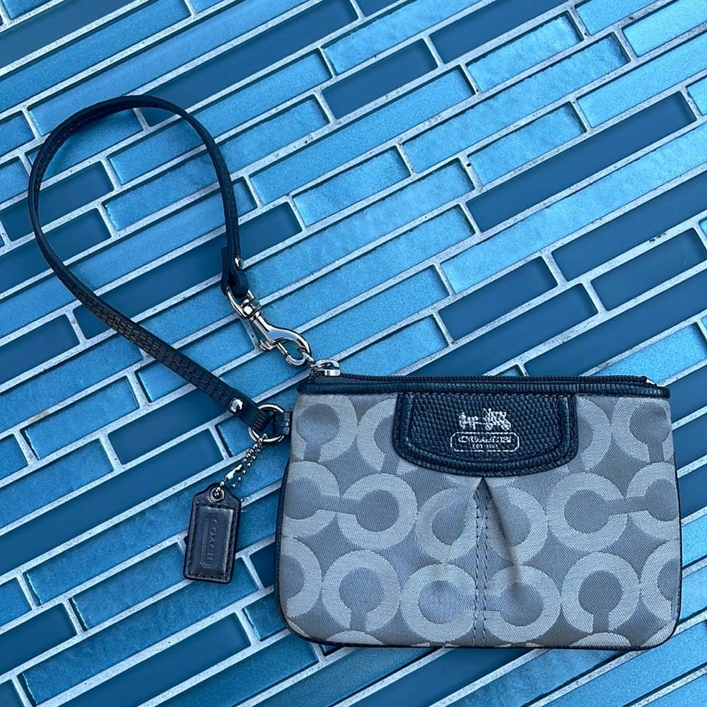 Small Coach wristlet